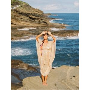 COPY - FREE PEOPLE ~ Shilow Shimmer Maxi Kaftan (NWT)